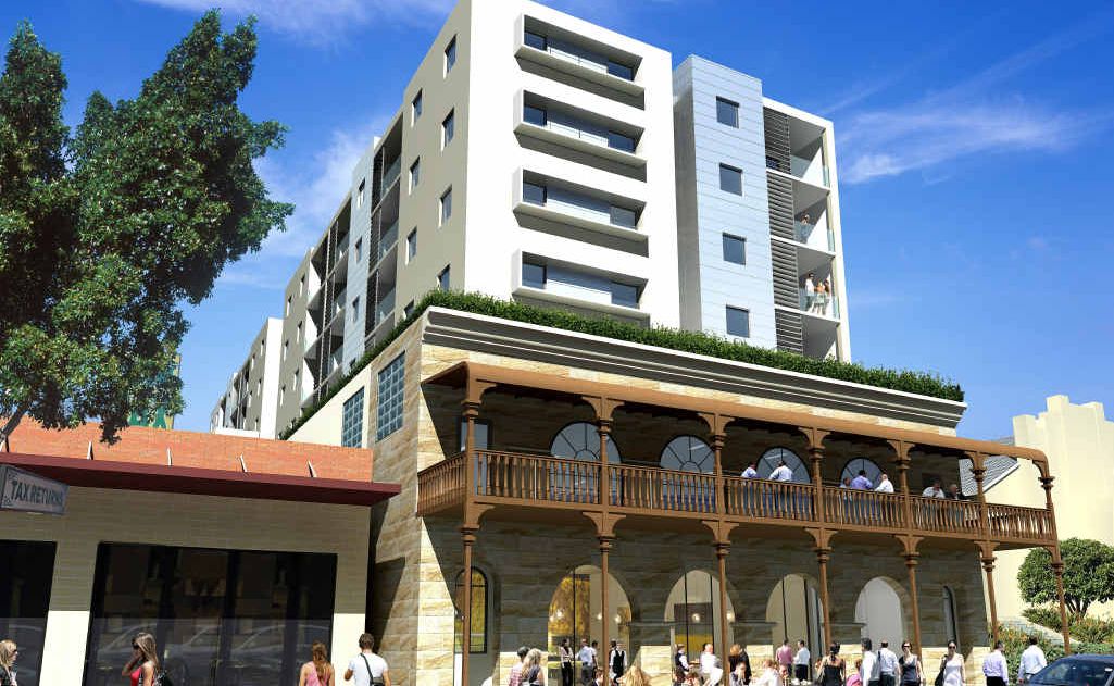 A planned multi-storey commercial and residential development in the Top of Town section of the Ipswich CBD will stretch across the inner-city block to Limestone St. A planned multi-storey commercial and residential development in the Top of Town section of the Ipswich CBD will stretch across the inner-city block to Limestone St.